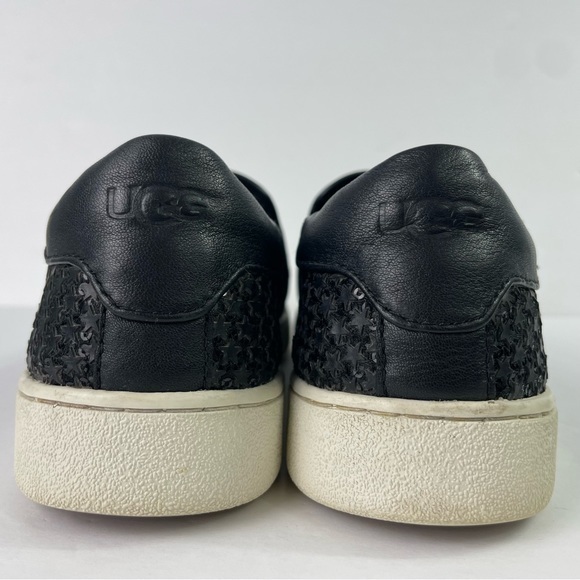 UGG Cas Black Glitter Sequin‎ Star Slip On Sneakers - Picture 9 of 15